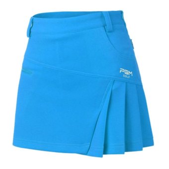 EXCEED กระโปรงสำหรับสุภาพสตรี PGM สีฟ้า Newest Brand Woman Golf Skirt Summer Clothes Pantskirt Anti Emptied Golf Shorts Fashion Pleated Skirt Safety Wrinkle Shorts (BLUE) QZ012 EXCEED กระโปรงสำหรับสุภาพสตรี PGM สีฟ้า Newest Brand Woman Golf Skirt Summer Clothes Pantskirt Anti Emptied Golf Shorts Fashion Pleated Skirt Safety Wrinkle Shorts (BLUE) QZ012
