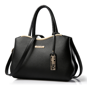 Little Bag กระเป๋าถือ พร้อมสายสะพาย กระเป๋าสะพาย แบบมีหูหิ้ว รุ่น LB-041 (สีดำ/สีทอง) Little Bag กระเป๋าถือ พร้อมสายสะพาย กระเป๋าสะพาย แบบมีหูหิ้ว รุ่น LB-041 (สีดำ/สีทอง)