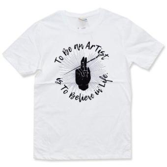 PIMNIYOM T-SHIRT เสื้อยืด คอกลม รุ่น P511 (WHITE) PIMNIYOM T-SHIRT เสื้อยืด คอกลม รุ่น P511 (WHITE)