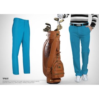 EXCEED กางเกงกอล์ฟสำหรับสุภาพบุรุษ PGM สีฟ้า (KUZ005) Genuine Top Design Golf Pants Ultra Thin Men Summer Slim Fashion Trousers (BLUE) EXCEED กางเกงกอล์ฟสำหรับสุภาพบุรุษ PGM สีฟ้า (KUZ005) Genuine Top Design Golf Pants Ultra Thin Men Summer Slim Fashion Trousers (BLUE)