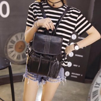 B'nana Beauty กระเป๋าเป้สะพายหลัง กระเป๋าเป้เกาหลี กระเป๋าสะพายหลังผู้หญิง backpack women รุ่น GB-16 (สีดำ) B'nana Beauty กระเป๋าเป้สะพายหลัง กระเป๋าเป้เกาหลี กระเป๋าสะพายหลังผู้หญิง backpack women รุ่น GB-16 (สีดำ)