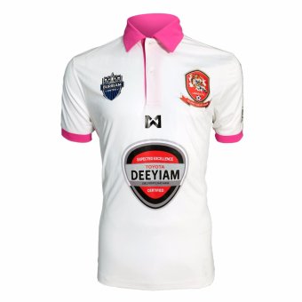 WARRIX SPORT เสื้อฟุตบอลสโมสรอุบลเอฟซี (แฟนคลับ) WA-16UBFC-51M ( สีขาว - ชมพู ) WARRIX SPORT เสื้อฟุตบอลสโมสรอุบลเอฟซี (แฟนคลับ) WA-16UBFC-51M ( สีขาว - ชมพู )