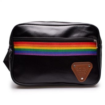 DM กระเป๋าสะพายพาดลำตัว RB KCAJ Bag - สีดำ DM กระเป๋าสะพายพาดลำตัว RB KCAJ Bag - สีดำ