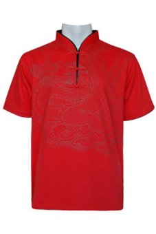 Princess of asia เสื้อเชิ้ตจีนลายมังกร (สีแดง) Princess of asia เสื้อเชิ้ตจีนลายมังกร (สีแดง)