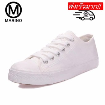 Marino รองเท้านักเรียน รองเท้าผ้าใบนักเรียน รองเท้าผ้าใบผู้หญิง รุ่น A007 - สีขาว Marino รองเท้านักเรียน รองเท้าผ้าใบนักเรียน รองเท้าผ้าใบผู้หญิง รุ่น A007 - สีขาว