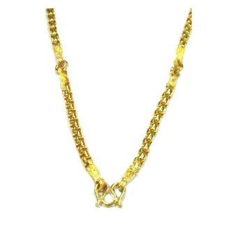 TANITTgems สร้อยคอทองเหลืองแท้สำหรับห้อยพระ 3 องค์ขนาดทอง 5 บาท - Gold TANITTgems สร้อยคอทองเหลืองแท้สำหรับห้อยพระ 3 องค์ขนาดทอง 5 บาท - Gold