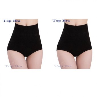 Top Bra กางเกงชั้นในกระชับหน้าท้อง เก็บหน้าท้องเอวสูง แพ็คคู่ 2 ตัว No.091 - Black Top Bra กางเกงชั้นในกระชับหน้าท้อง เก็บหน้าท้องเอวสูง แพ็คคู่ 2 ตัว No.091 - Black