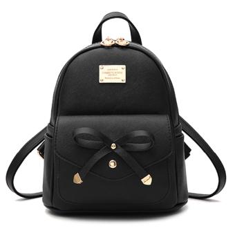 Little Bag กระเป๋าเป้เกาหลี กระเป๋าสะพายหลังผู้หญิง กระเป๋าแฟชั่น backpack women รุ่น LP-148 (สีดำ) Little Bag กระเป๋าเป้เกาหลี กระเป๋าสะพายหลังผู้หญิง กระเป๋าแฟชั่น backpack women รุ่น LP-148 (สีดำ)