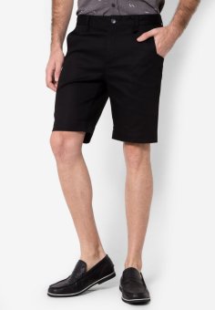 B&B menswear & Fashion กางเกงขาสั้น Chino (Black) B&B menswear & Fashion กางเกงขาสั้น Chino (Black)