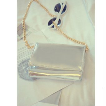 Ccjeans กระเป๋าสะพายข้างสำหรับคุณผู้หญิง (Silver) Ccjeans กระเป๋าสะพายข้างสำหรับคุณผู้หญิง (Silver)
