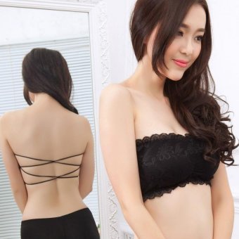 MamauyShop เกาะอกลูกไม้หลังไขว้ #D3051 MamauyShop เกาะอกลูกไม้หลังไขว้ #D3051