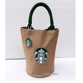 กระเป๋าผ้าสตาร์บัค Starbucks bag Cream color กระเป๋าผ้าสตาร์บัค Starbucks bag Cream color