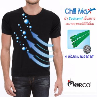 Marco Chill Max เสื้อระบายอากาศ (สีดำ) Marco Chill Max เสื้อระบายอากาศ (สีดำ)