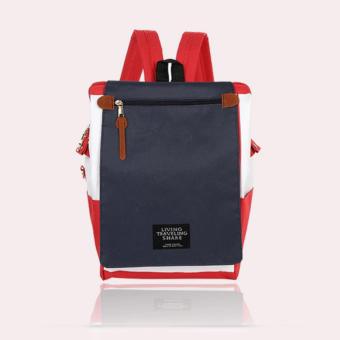Marverlous กระเป๋า กระเป๋าเป้ Japan style Backpack NO.1123-สีแดง&สีน้ำเงิน Marverlous กระเป๋า กระเป๋าเป้ Japan style Backpack NO.1123-สีแดง&สีน้ำเงิน
