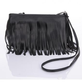 Premium Bag กระเป๋าแฟชั่น กระเป๋าสะพายข้าง รุ่น PB-010(สีดำ) Premium Bag กระเป๋าแฟชั่น กระเป๋าสะพายข้าง รุ่น PB-010(สีดำ)