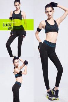 Perfect Pairs Leggings เลคกิ้ง New suits Black/Blue Perfect Pairs Leggings เลคกิ้ง New suits Black/Blue