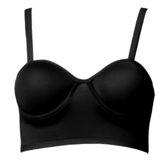 Miracle Bra เสื้อชั้นใน สปอร์ตบรา แบบมีโครง 6 สาย (สีดำ) - 1 ตัว Miracle Bra เสื้อชั้นใน สปอร์ตบรา แบบมีโครง 6 สาย (สีดำ) - 1 ตัว