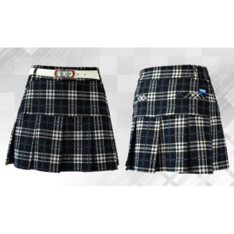 EXCEED LADY GOLF SKIRTS (BLACK) กระโปรงกอล์ฟ PGM ลายสก็อต สีดำ QZ002 EXCEED LADY GOLF SKIRTS (BLACK) กระโปรงกอล์ฟ PGM ลายสก็อต สีดำ QZ002