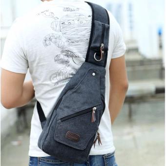 Osaka กระเป่าคาดอก / คาดไหล่ ผ้า CANVAS รุ่น NB223 (สีดำ) Osaka กระเป่าคาดอก / คาดไหล่ ผ้า CANVAS รุ่น NB223 (สีดำ)