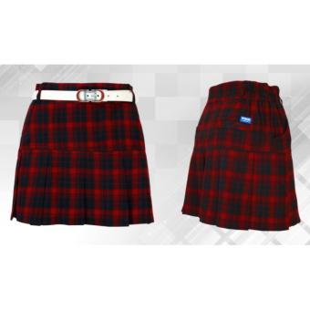 EXCEED LADY GOLF SKIRTS (RED) กระโปรงกอล์ฟ PGM ลายสก็อต สีแดง QZ002 EXCEED LADY GOLF SKIRTS (RED) กระโปรงกอล์ฟ PGM ลายสก็อต สีแดง QZ002