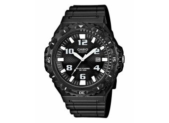 Casio Standard Analog Solar Power นาฬิกาข้อมือ รุ่น MRW-S300H-1BV (Black) Casio Standard Analog Solar Power นาฬิกาข้อมือ รุ่น MRW-S300H-1BV (Black)