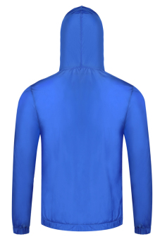 รถจักรยานการขี่จักรยานกันน้ำ Windproof ไซเบอร์แจ็กเก็ตเสื้อคลุมฝนลม (น้ำเงิน) รถจักรยานการขี่จักรยานกันน้ำ Windproof ไซเบอร์แจ็กเก็ตเสื้อคลุมฝนลม (น้ำเงิน)