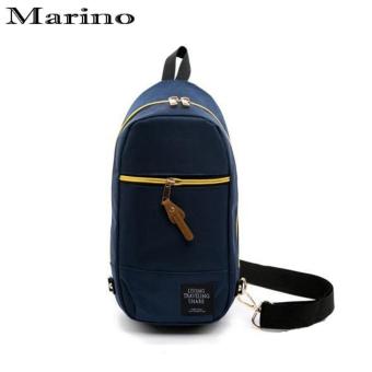 Marino กระเป๋า กระเป๋าสะพายข้าง No.0215 - D.Blue Marino กระเป๋า กระเป๋าสะพายข้าง No.0215 - D.Blue