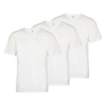 ASSIGN เสื้อคอกลม ชาย สีขาว แพ็ค 3 ตัว ASSIGN เสื้อคอกลม ชาย สีขาว แพ็ค 3 ตัว