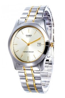 Casio Standard นาฬิกาข้อมือผู้ชาย สายแสตนเลส รุ่น MTP-1141G-9A - Silver/White Casio Standard นาฬิกาข้อมือผู้ชาย สายแสตนเลส รุ่น MTP-1141G-9A - Silver/White