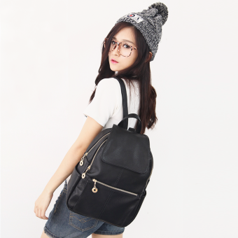 Little Bag กระเป๋าเป้สะพายหลัง กระเป๋าเป้เกาหลี กระเป๋าสะพายหลังผู้หญิง backpack women รุ่น LP-065 (สีดำ) Little Bag กระเป๋าเป้สะพายหลัง กระเป๋าเป้เกาหลี กระเป๋าสะพายหลังผู้หญิง backpack women รุ่น LP-065 (สีดำ)