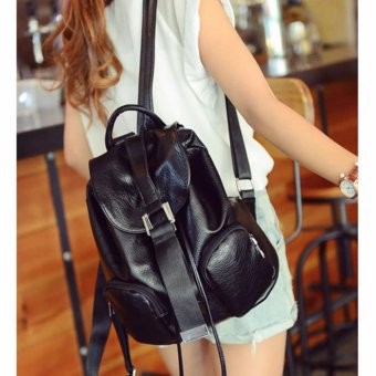 B'nana Beauty กระเป๋าเป้สะพายหลัง กระเป๋าเป้เกาหลี กระเป๋าสะพายหลังผู้หญิง backpack women รุ่น GB-17 (สีดำ) B'nana Beauty กระเป๋าเป้สะพายหลัง กระเป๋าเป้เกาหลี กระเป๋าสะพายหลังผู้หญิง backpack women รุ่น GB-17 (สีดำ)