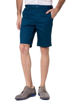 B&B menswear & Fashion กางเกงขาสั้น Chino (Ocean Blue) B&B menswear & Fashion กางเกงขาสั้น Chino (Ocean Blue)