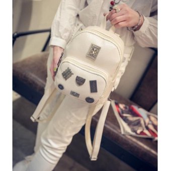 Premium Bag กระเป๋าเป้สะพายหลัง กระเป๋าเป้เกาหลี รุ่น PB022(สีขาว) Premium Bag กระเป๋าเป้สะพายหลัง กระเป๋าเป้เกาหลี รุ่น PB022(สีขาว)