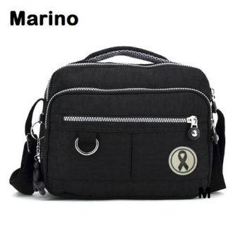 Marino กระเป๋า กระเป๋าสะพาย กระเป๋าสะพายผู้หญิงสีดำ ไว้อาลัย No.1857 - สีดำ Marino กระเป๋า กระเป๋าสะพาย กระเป๋าสะพายผู้หญิงสีดำ ไว้อาลัย No.1857 - สีดำ