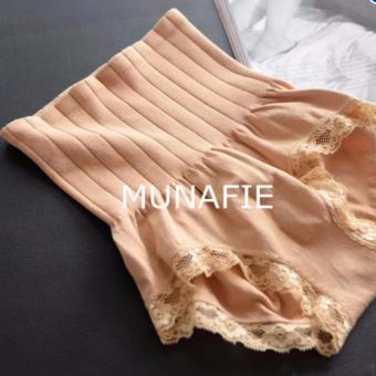 MUNAFIE กางเกงชั้นในกระชัยหน้าท้อง MUNAFIE สีน้ำตาล จำนวน - Free Size suitable for those weighing 45-75kg. Color-Brown (1 ตัว) MUNAFIE กางเกงชั้นในกระชัยหน้าท้อง MUNAFIE สีน้ำตาล จำนวน - Free Size suitable for those weighing 45-75kg. Color-Brown (1 ตัว)
