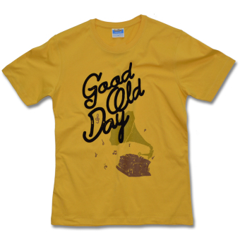 PIMNIYOM T-SHIRT เสื้อยืด คอกลม รุ่น P511 (Yellow) PIMNIYOM T-SHIRT เสื้อยืด คอกลม รุ่น P511 (Yellow)