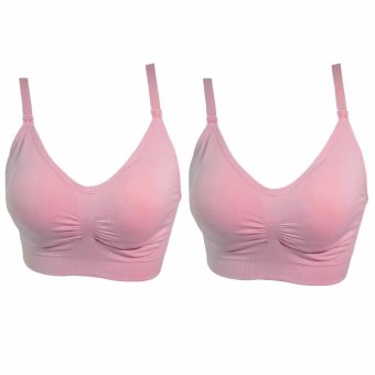 Anda Zcret 2in1 Nursing Soft Bra ชุดชั้นในคุณแม่ให้นมบุตร (รุ่นใหม่) เซ็ท 2 ชิ้น ( สีชมพู) Anda Zcret 2in1 Nursing Soft Bra ชุดชั้นในคุณแม่ให้นมบุตร (รุ่นใหม่) เซ็ท 2 ชิ้น ( สีชมพู)