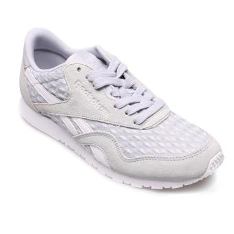 REEBOK WOMEN รองเท้าผ้าใบ ผู้หญิง รุ่น CL NYLON SLIM ARCHITECT 0317 - 32-BD1588 (CLOUD GREY/WHITE) REEBOK WOMEN รองเท้าผ้าใบ ผู้หญิง รุ่น CL NYLON SLIM ARCHITECT 0317 - 32-BD1588 (CLOUD GREY/WHITE)