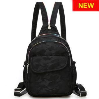 RICHCOCO กระเป๋าเป้สะพายหลัง Nylon leisure Backpack (K01_4 Black) RICHCOCO กระเป๋าเป้สะพายหลัง Nylon leisure Backpack (K01_4 Black)