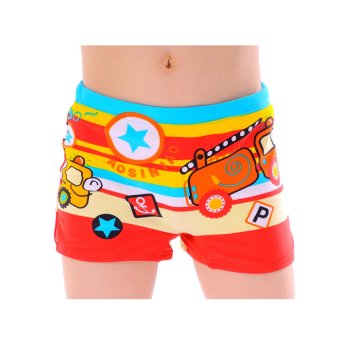 DUDU&MUMU ชุดว่ายน้ำสำหรับเด็กชาย สีแดง(Red) DUDU&MUMU ชุดว่ายน้ำสำหรับเด็กชาย สีแดง(Red)