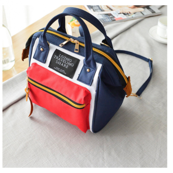 good กระเป๋า กระเป๋าสะพายข้างสำหรับผู้หญิง No.01 - bluered