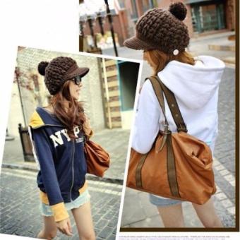 OSAKA หมวกผ้าไหมพรมลายถัก รุ่น UP28 (สีน้ำตาล) OSAKA หมวกผ้าไหมพรมลายถัก รุ่น UP28 (สีน้ำตาล)