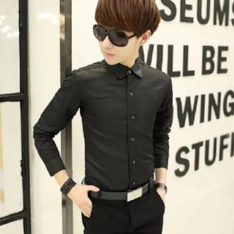 Mod เสื้อเชิ้ตคอปกแขนยาวผู้ชาย (สีดำ) รุ่น 010 Mod เสื้อเชิ้ตคอปกแขนยาวผู้ชาย (สีดำ) รุ่น 010