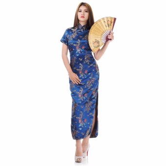 Princess of Asia กี่เพ้ายาว (สีน้ำเงิน) Princess of Asia กี่เพ้ายาว (สีน้ำเงิน)