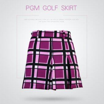 EXCEED กระโปรงกอล์ฟสำหรับสุภาพสตรี PGM PINK COLOUR (QZ007) สีชมพู EXCEED กระโปรงกอล์ฟสำหรับสุภาพสตรี PGM PINK COLOUR (QZ007) สีชมพู