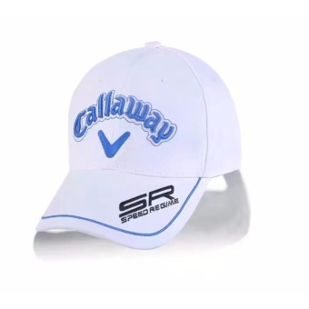 GOLF CAP Clip with Magnetic Ball Marker หมวกกอล์ฟสีขาว แถมมาร์คเกอร์ในตัว GOLF CAP Clip with Magnetic Ball Marker หมวกกอล์ฟสีขาว แถมมาร์คเกอร์ในตัว