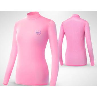 EXCEED เสื้อกอล์ฟผู้หญิงแขนยาว สีชมพู YF033 PGM LADY GOLF SHIRT ( PINK ) EXCEED เสื้อกอล์ฟผู้หญิงแขนยาว สีชมพู YF033 PGM LADY GOLF SHIRT ( PINK )