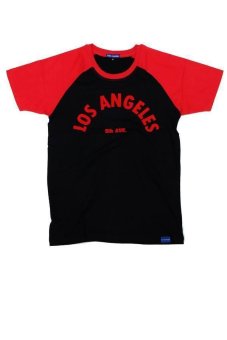 5th Avenue เสื้อยืดคอกลม los angeles (Red) 5th Avenue เสื้อยืดคอกลม los angeles (Red)