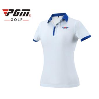 EXCEED GOLF LADY SHIRT WHITE COLOUR เสื้อกอล์ฟสุภาพสตรีแขนสั้น PGM สีขาว (YF038) EXCEED GOLF LADY SHIRT WHITE COLOUR เสื้อกอล์ฟสุภาพสตรีแขนสั้น PGM สีขาว (YF038)