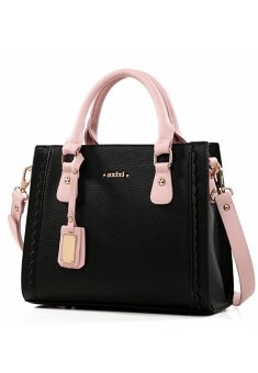 AXIXI กระเป๋าแฟชั่น เกาหลี รุ่น 008 ( Black ) AXIXI กระเป๋าแฟชั่น เกาหลี รุ่น 008 ( Black )